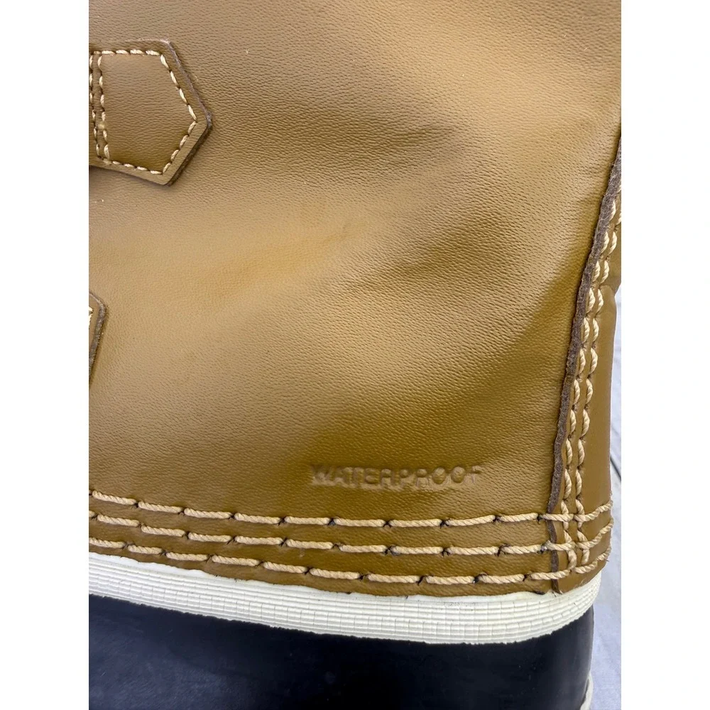 Sorel Yoot Pac TP Waterproof Winter Boots Tan Black NY1963-259 Youth 1